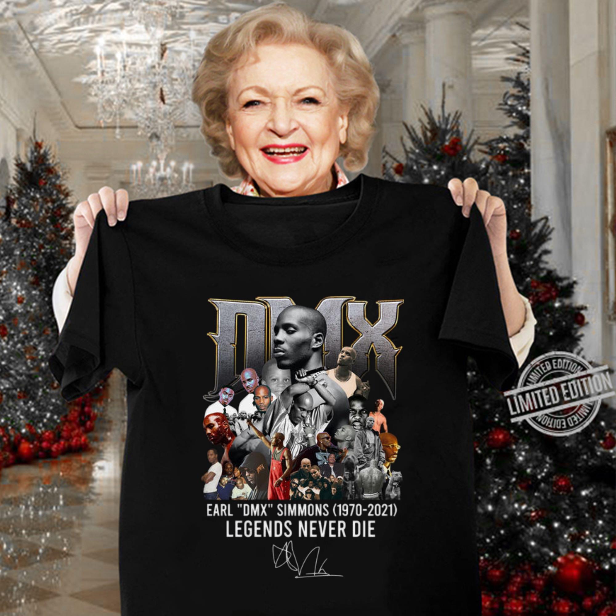 Original Thank Memories DMX Earl DMX Simmons 1970-2021 Legends Never Die Signature Shirt Thank Memories DMX Earl DMX Simmons 1970 2021 Legends Never Die Signature Shirt 3 - Original Thank Memories DMX Earl DMX Simmons 1970-2021 Legends Never Die Signature Shirt