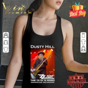 Awesome Thank Memories RIP Dusty Hill Rest In Peace ZZ Top Rock Band Shirt