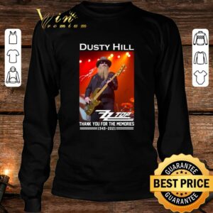 Awesome Thank Memories RIP Dusty Hill Rest In Peace ZZ Top Rock Band Shirt 3