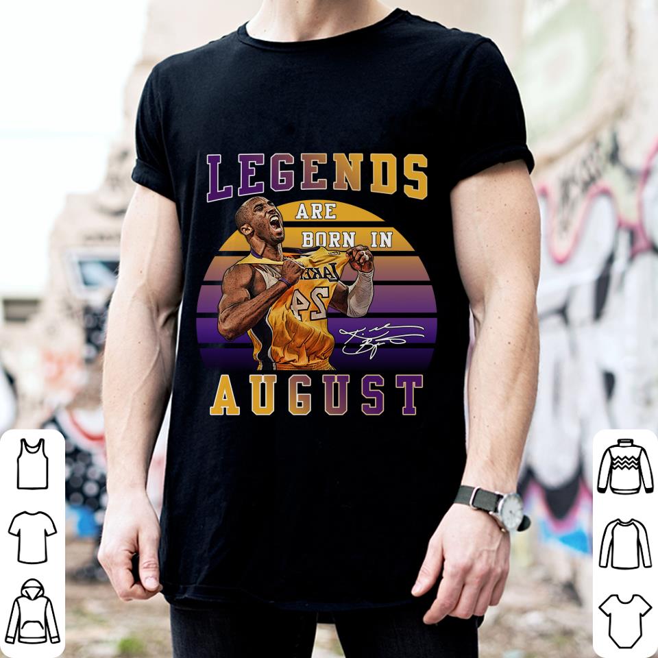 Official Thank You Kobe Bryant Legends Are Born In August Signature Retro Vintage Shirt Thank You Kobe Bryant Legends Are Born In August Signature Retro Vintage Shirt 2 - Official Thank You Kobe Bryant Legends Are Born In August Signature Retro Vintage Shirt