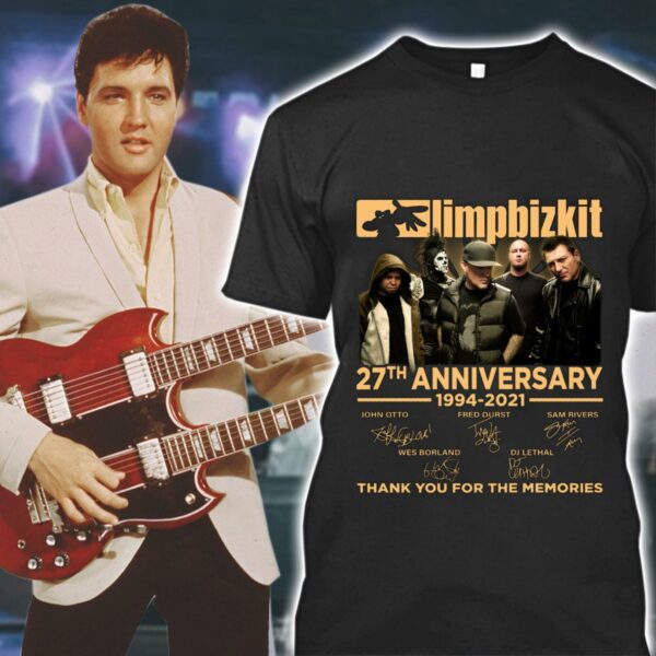 Awesome Thank You Limp Bizkit 27th anniversary 1994-2021 Signatures Shirt