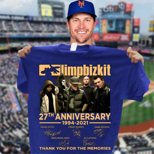 Awesome Thank You Limp Bizkit 27th anniversary 1994-2021 Signatures Shirt