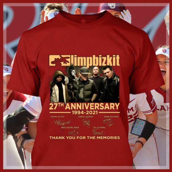 Awesome Thank You Limp Bizkit 27th anniversary 1994-2021 Signatures Shirt