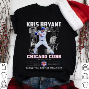 Funny Thank You No. 17 Kris Bryant Chicago Cubs 2015-2021 All Star World Series Shirt