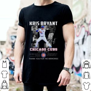 Funny Thank You No. 17 Kris Bryant Chicago Cubs 2015-2021 All Star World Series Shirt