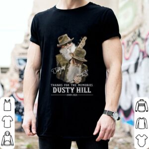 Hot Thanks For The Memories RIP Dusty Hill ZZ Top Band Rock 1949-2021 Shirt