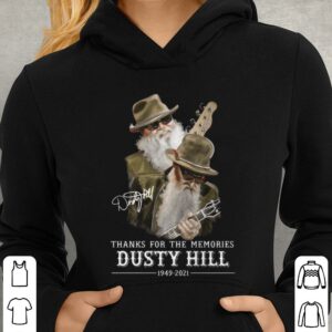 Hot Thanks For The Memories RIP Dusty Hill ZZ Top Band Rock 1949-2021 Shirt 3