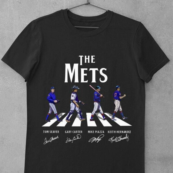 Funny The New York Mets Abbey Road Signatures Shirt