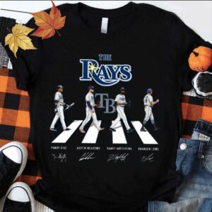 Hot The Rays Abbey Road Signatures Tampa Bay Rays Randy Arozarena shirt