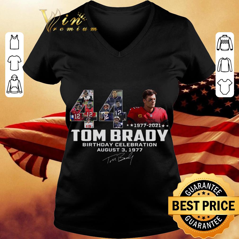 Funny Tom Brady 44 Years 1977-2021 Birthday Celebration August 3 1977 Signature Tampa Bay Buccaneers Shirt Tom Brady 44 Years 1977 2021 Birthday Celebration August 3 1977 Signature Tampa Bay Buccaneers Shirt 2 - Funny Tom Brady 44 Years 1977-2021 Birthday Celebration August 3 1977 Signature Tampa Bay Buccaneers Shirt