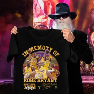 Funny Vintage In Memory Of Kobe Bryant Lakers January 26 2020 Signature Shirt 2