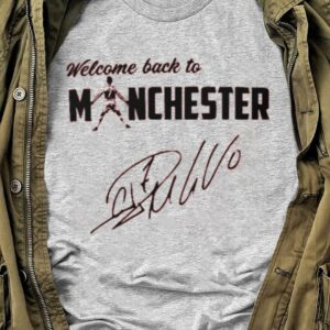 Premium Welcome Back To Manchester United CR7 Cristiano Ronaldo Signature Shirt