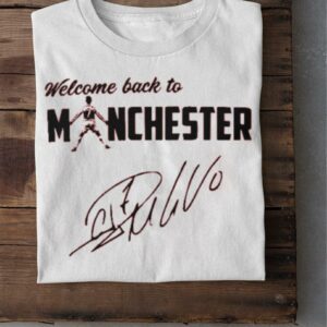 Premium Welcome Back To Manchester United CR7 Cristiano Ronaldo Signature Shirt