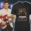 Original Elvis Presley In Memory Of August 16 1977 Signature Thank You For The Memories Shirt