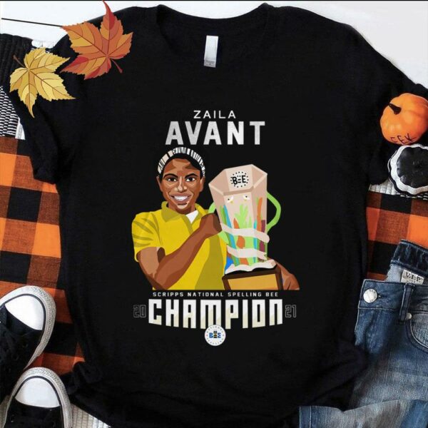 Original Zaila Avant Garde Wins Scripps National Spelling Bee Champion 2021 Shirt