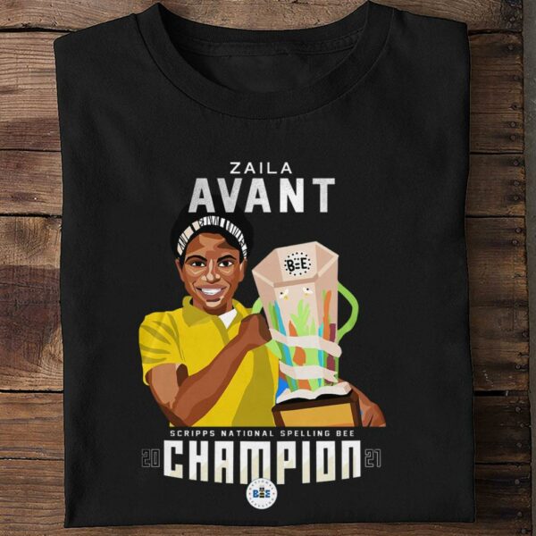 Original Zaila Avant Garde Wins Scripps National Spelling Bee Champion 2021 Shirt