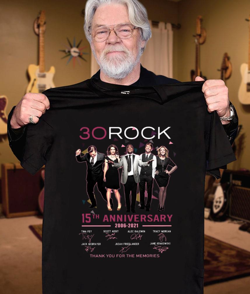 Premium 30 Rock 15th anniversary 2006-2021 thank you for the memories signatures shirt 30 Rock 15th anniversary 2006 2021 thank you for the memories signatures shirt 3 - Premium 30 Rock 15th anniversary 2006-2021 thank you for the memories signatures shirt