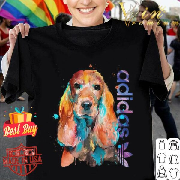 Funny Adidas Golden Retriever Shirt