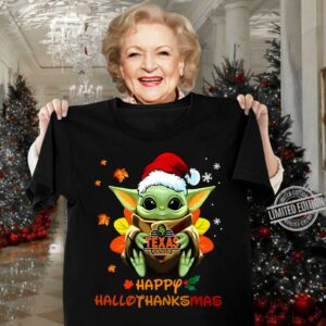Official Baby Yoda Mashup Texas Roadhouse Happy HalloThanksMas Shirt, Halloween, Thanksgiving, Christmas 2 Official Baby Yoda Mashup Texas Roadhouse Happy HalloThanksMas Shirt, Halloween, Thanksgiving, Christmas 2