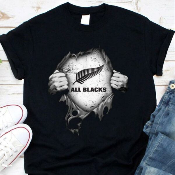 Best Blood Inside Me All Blacks Logo Shirt