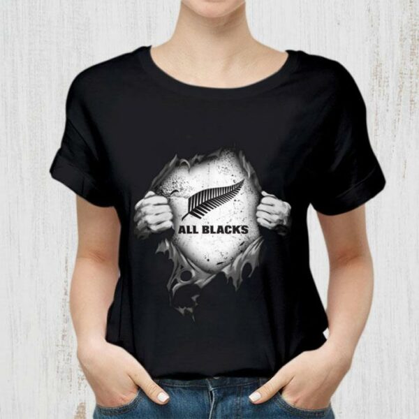 Best Blood Inside Me All Blacks Logo Shirt