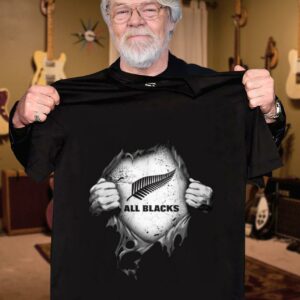 Best Blood Inside Me All Blacks Logo Shirt 2