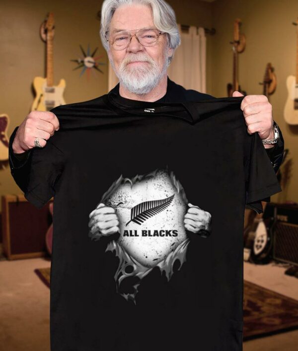 Best Blood Inside Me All Blacks Logo Shirt