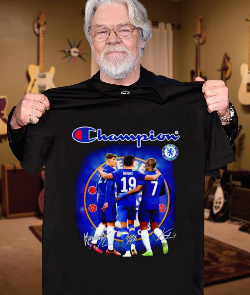 Best Champion Chelsea FC Signatures Shirt, Kai Havertz, Mason Mount, N Golo Kante Champion Chelsea FC Signatures Shirt Kai Havertz Mason Mount N Golo Kante 3 - Best Champion Chelsea FC Signatures Shirt, Kai Havertz, Mason Mount, N Golo Kante