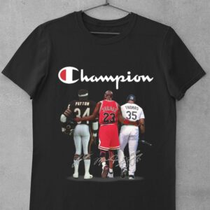 Best Champion Chicago Bears Walter Payton Chicago Bulls Michael Jordan Chicago White Sox Frank Thomas Signatures Shirt