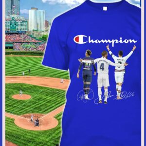 Original Champion Neymar Jr Sergio Ramos Cristiano Ronaldo Dream Team Signatures Shirt 1
