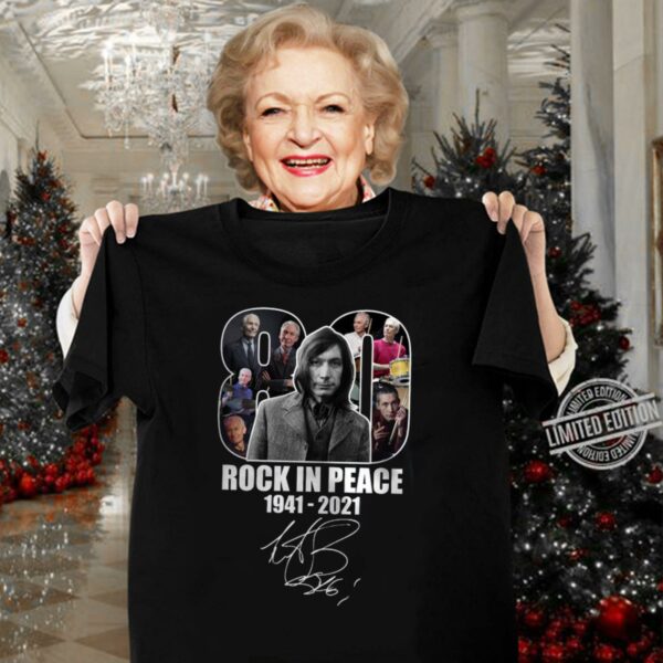 Awesome Charlie Watts Memorial Rock Legend Drummer Rock In Peace Shirt