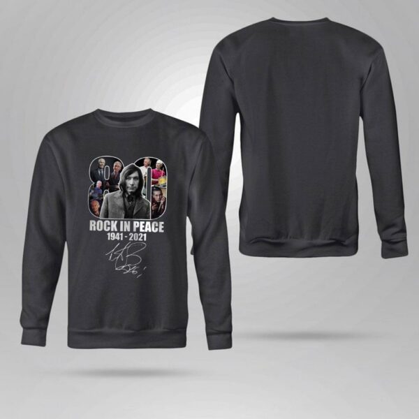 Awesome Charlie Watts Memorial Rock Legend Drummer Rock In Peace Shirt