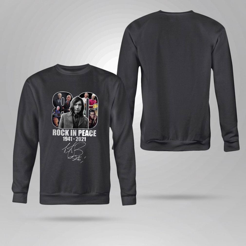 Awesome Charlie Watts Memorial Rock Legend Drummer Rock In Peace Shirt Charlie Watts Memorial Rock Legend Drummer Rock In Peace Shirt 4 - Awesome Charlie Watts Memorial Rock Legend Drummer Rock In Peace Shirt