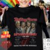 Awesome The Rolling Stones band 59th anniversary 1962-2021 Charlie Watts signatures shirt, Mick Jagger, Keith Richards, Ronnie Wood