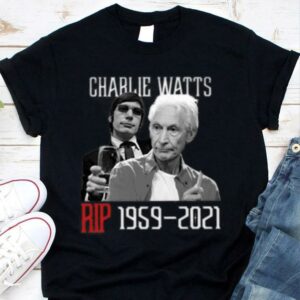 Original Charlie Watts Rolling Stones RIP Charlie Drummer Shirt
