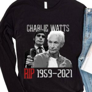 Original Charlie Watts Rolling Stones RIP Charlie Drummer Shirt 3
