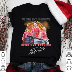 Official Cristiano Ronaldo Welcome Back To Manchester United Signature Shirt