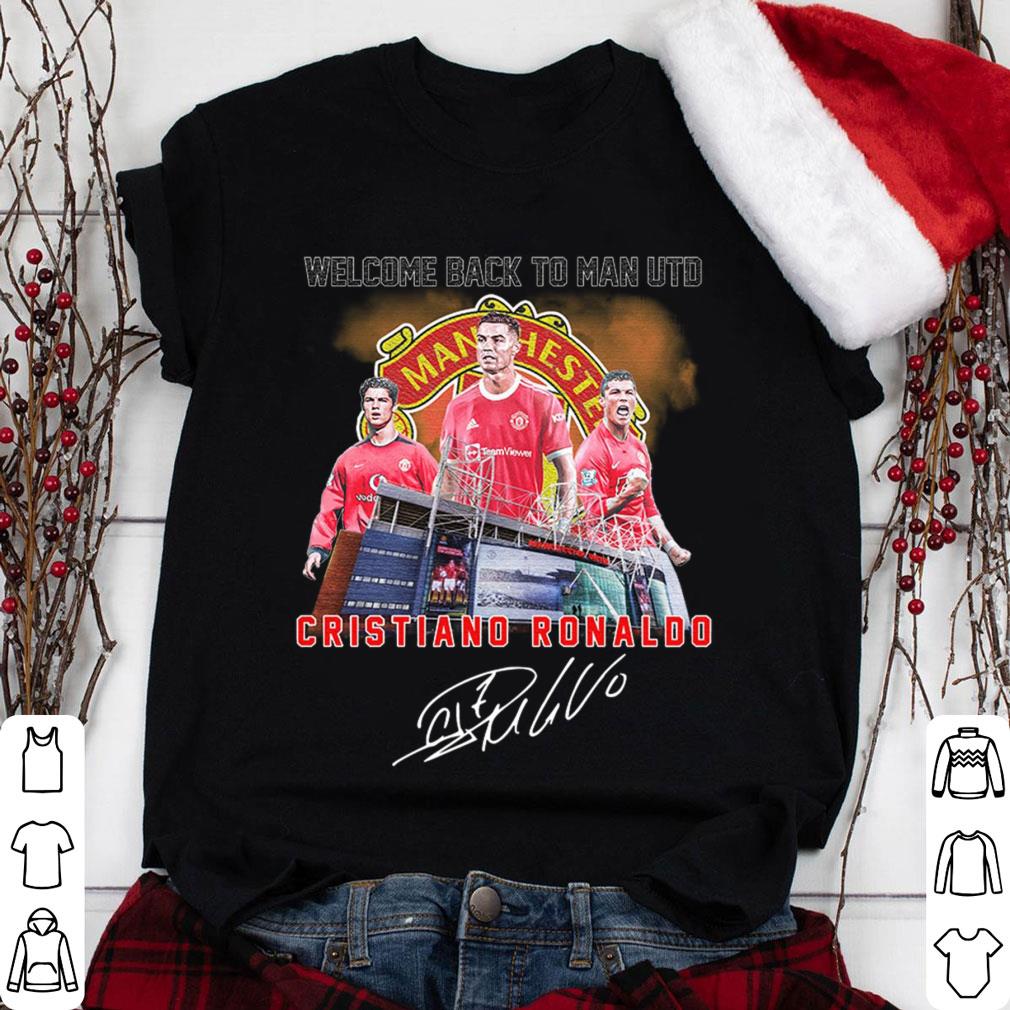 Official Cristiano Ronaldo Welcome Back To Manchester United Signature Shirt Cristiano Ronaldo Welcome Back To Manchester United Signature Shirt 1 - Official Cristiano Ronaldo Welcome Back To Manchester United Signature Shirt