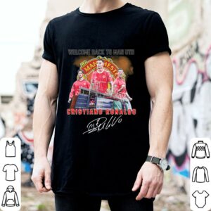 Official Cristiano Ronaldo Welcome Back To Manchester United Signature Shirt