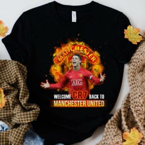 Official Cristiano Ronaldo Welcome CR7 Back To Manchester United FC Shirt