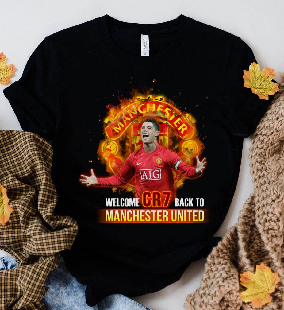Official Cristiano Ronaldo Welcome CR7 Back To Manchester United FC Shirt Cristiano Ronaldo Welcome CR7 Back To Manchester United FC Shirt 2 - Official Cristiano Ronaldo Welcome CR7 Back To Manchester United FC Shirt