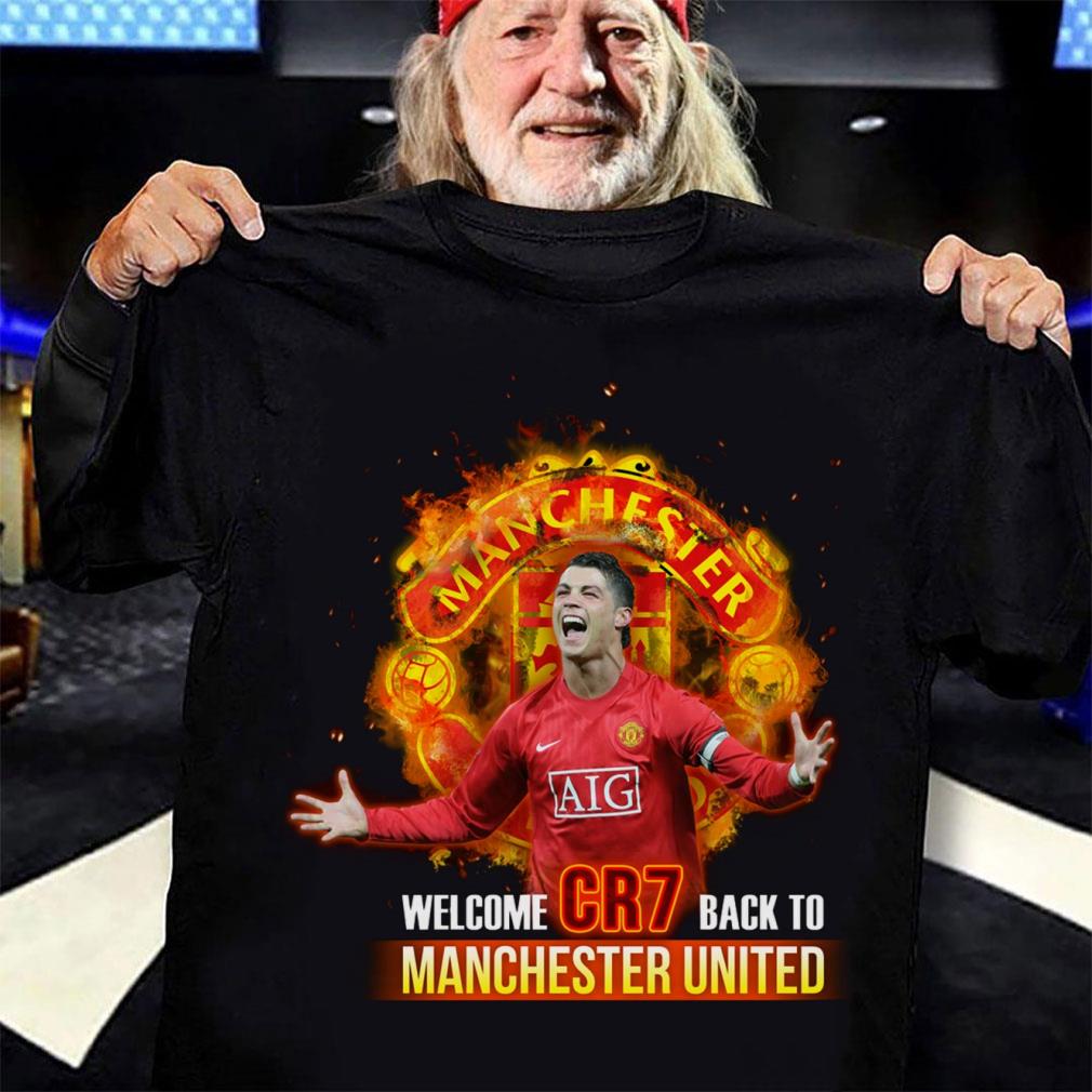 Official Cristiano Ronaldo Welcome CR7 Back To Manchester United FC Shirt Cristiano Ronaldo Welcome CR7 Back To Manchester United FC Shirt 3 - Official Cristiano Ronaldo Welcome CR7 Back To Manchester United FC Shirt