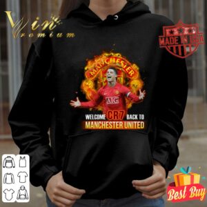 Official Cristiano Ronaldo Welcome CR7 Back To Manchester United FC Shirt 3