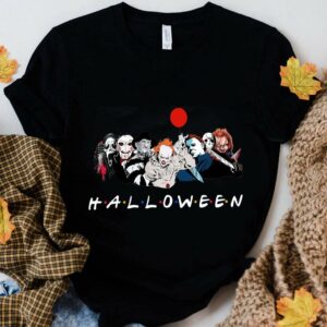 Best Friends Halloween Horror Film Characters Shirt