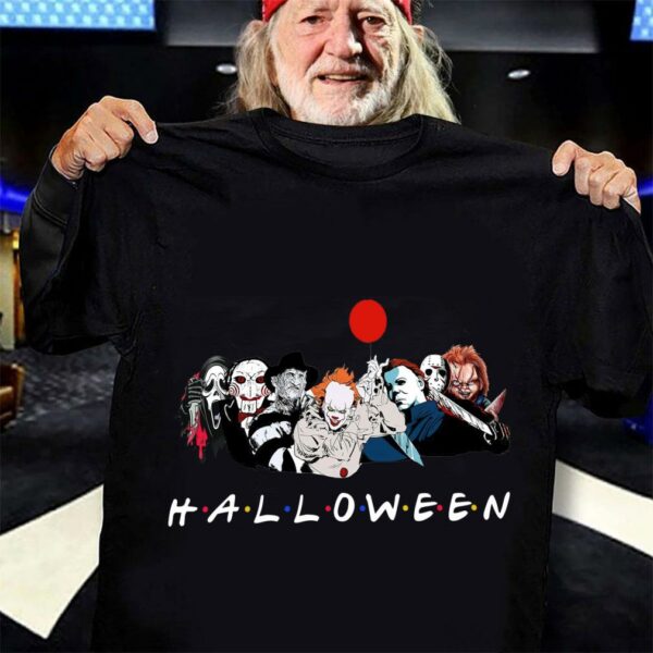Best Friends Halloween Horror Film Characters Shirt