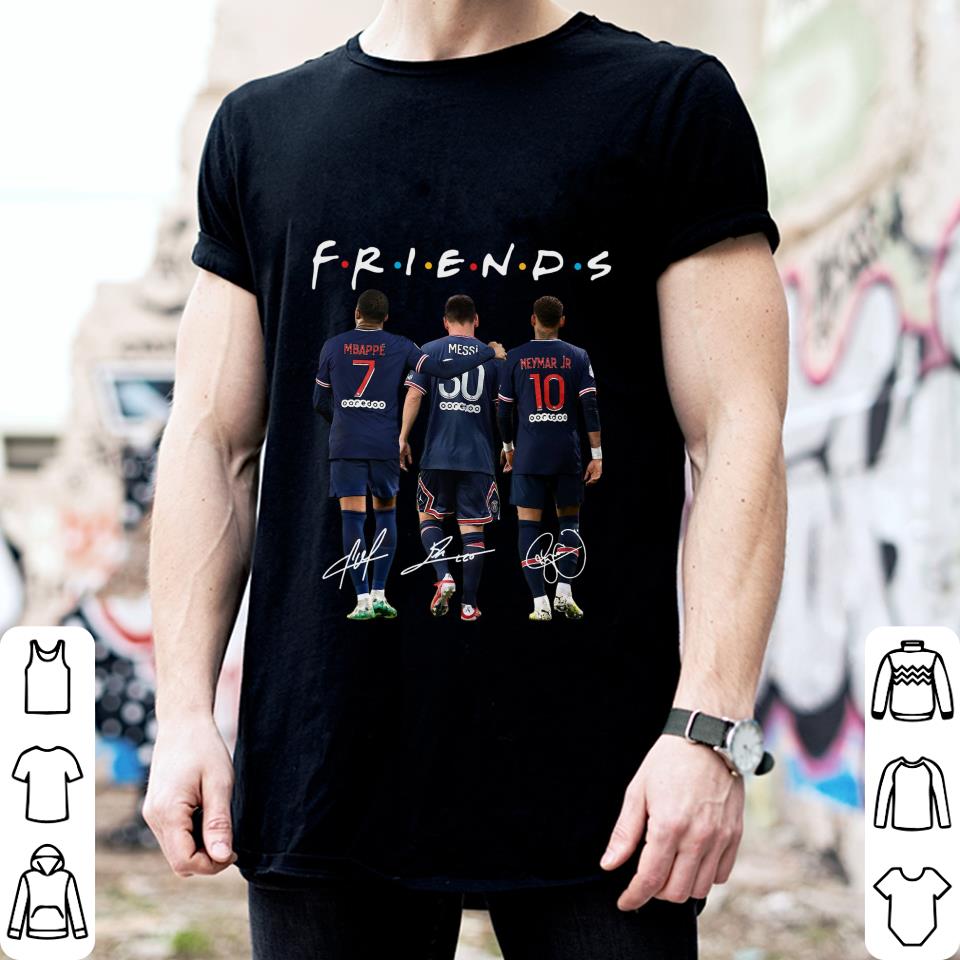Premium Friends Team PSG Lionel Messi Signatures Shirt, Mbappe, Neymar Friends Team PSG Lionel Messi Signatures Shirt Mbappe Neymar 2 - Premium Friends Team PSG Lionel Messi Signatures Shirt, Mbappe, Neymar