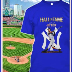 Best Hall Of Fame Derek Jeter New York Yankees Signature Shirt 1