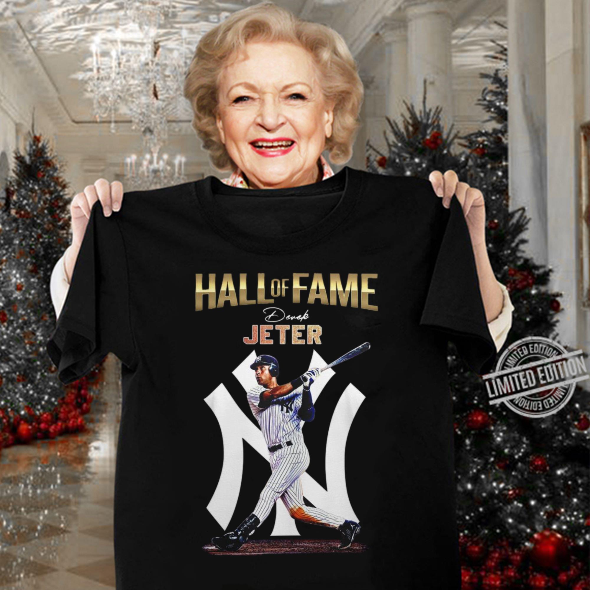 Best Hall Of Fame Derek Jeter New York Yankees Signature Shirt Hall Of Fame Derek Jeter New York Yankees Signature Shirt 3 - Best Hall Of Fame Derek Jeter New York Yankees Signature Shirt