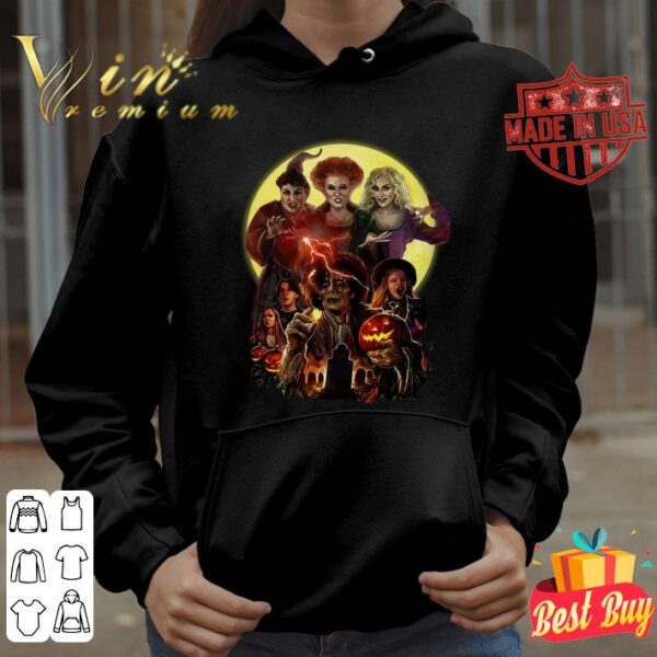 Best Halloween Hocus Pocus Characters Sanderson Sisters Shirt