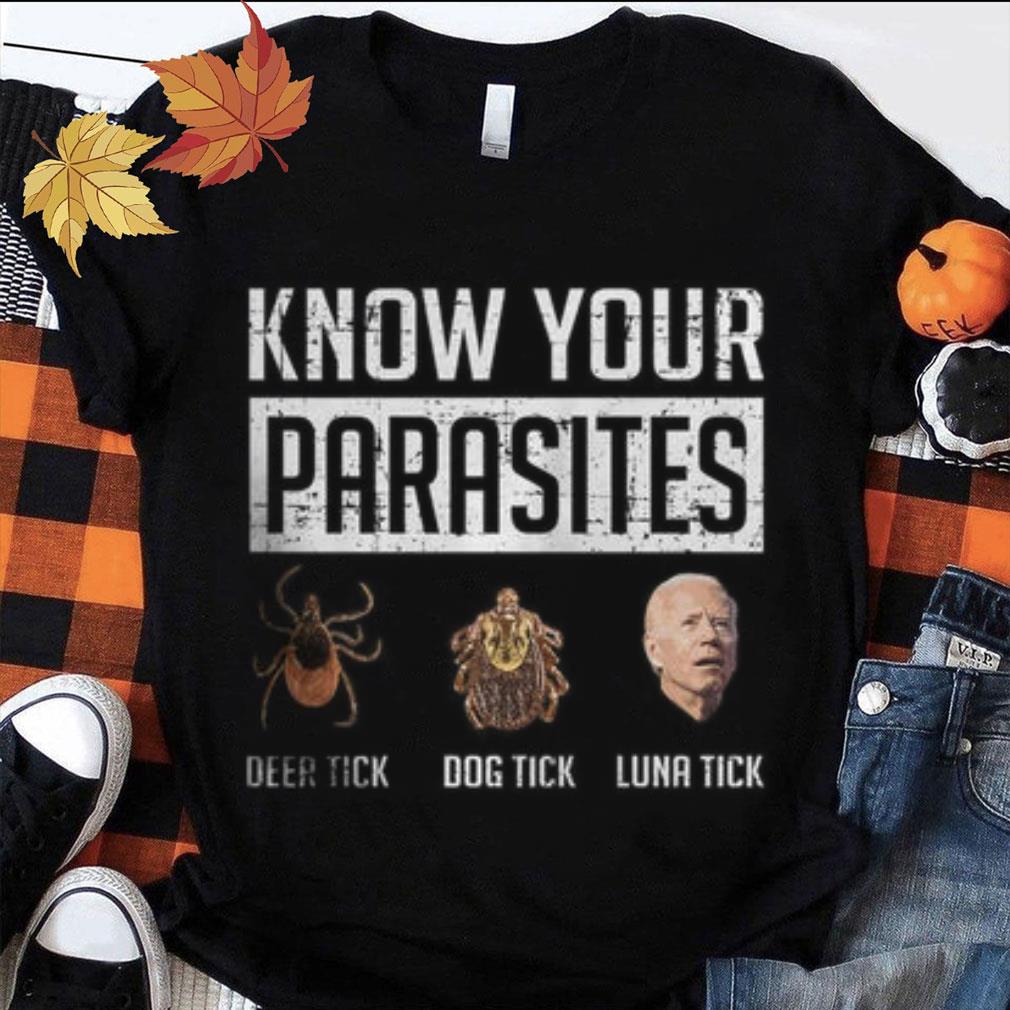 Original Insect Joe Biden Know Your Parasites Deer Tick Dog Tick Luna Tick Shirt Insect Joe Biden Know Your Parasites Deer Tick Dog Tick Luna Tick Shirt 1 - Original Insect Joe Biden Know Your Parasites Deer Tick Dog Tick Luna Tick Shirt